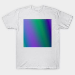 blue green purple texture art T-Shirt